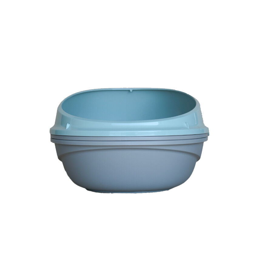 Nice Care Eco Caixa de areia Redonda azul para gatos, , large Imagem n&uacute;mero 4